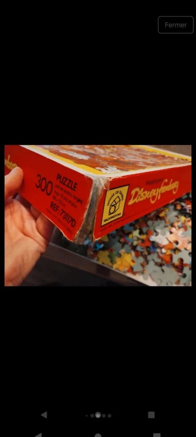 Disney fantasy 300-piece puzzle 1977 – photo 5
